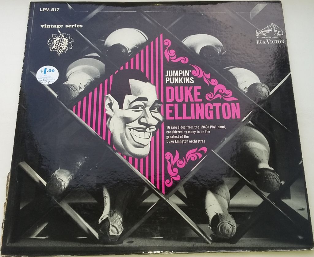 DUKE ELLINGTON Jumpin' Punkins LP, Mono VG+/VG- - фото фото фото 0