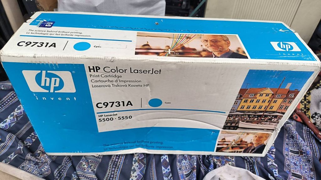 Картридж HP Color LaserJet C9731A Cyan - фото фото фото 0