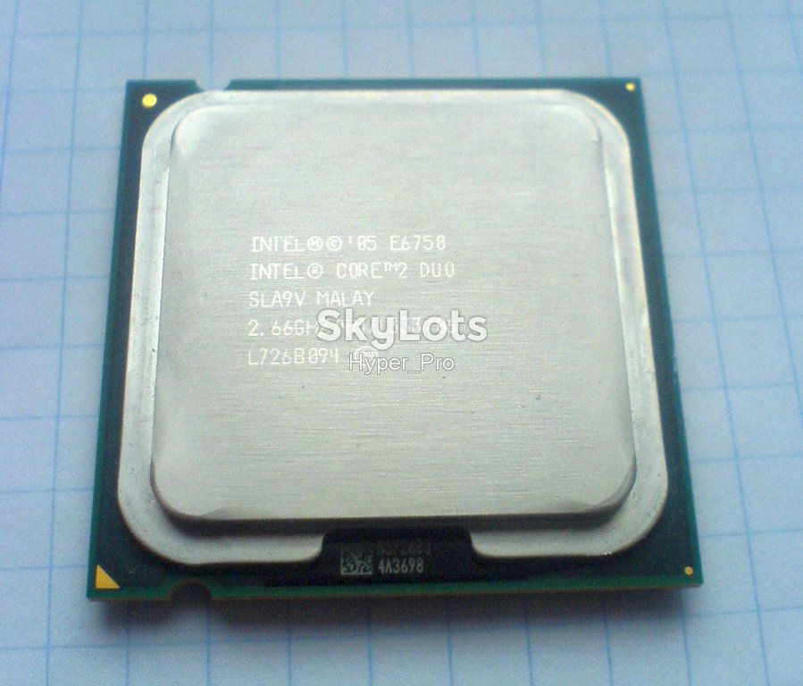 Процессор Intel Core2 Duo E6750        (s775/2.66GHz/4MB cache/1333MHz FSB) - фото фото фото 0