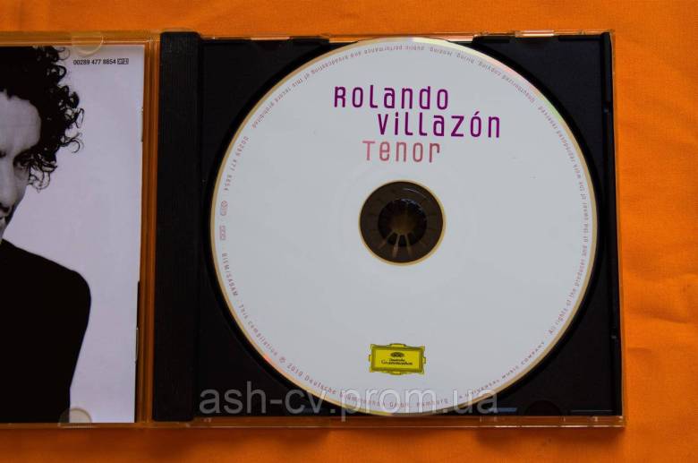 Музичний диск CD. ROLANDO VILLAZON - TENOR - фото фото фото 4