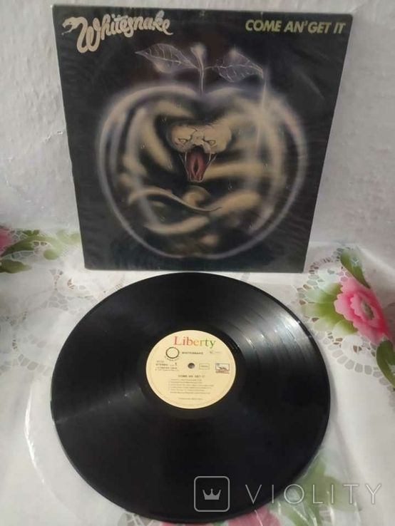 Whitesnake - Come An Get It LP Liberty 1981 Germany - фото фото фото 0