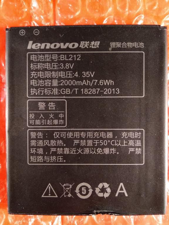 Lenovo A850 BL212 аккумулятор оригинал бу - фото фото фото 1