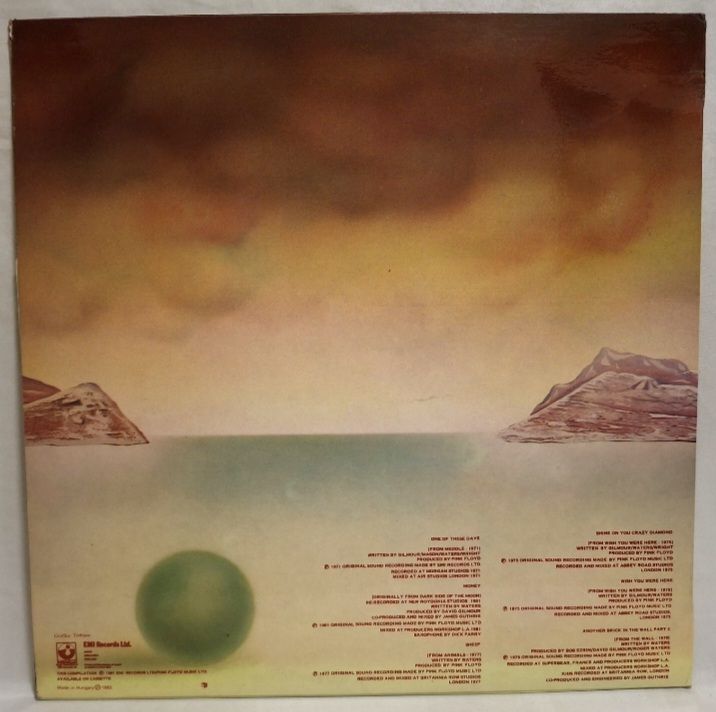Pink Floyd - Best Of - 1971-81.  (LP). 12. Vinyl. Пластинка. Hungary. - фото фото фото 1
