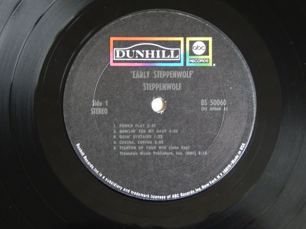 Steppenwolf ‎– Early Steppenwolf  (ABC/Dunhill Records ‎– DS 50060, US) EX+/EX+ - фото фото фото 2