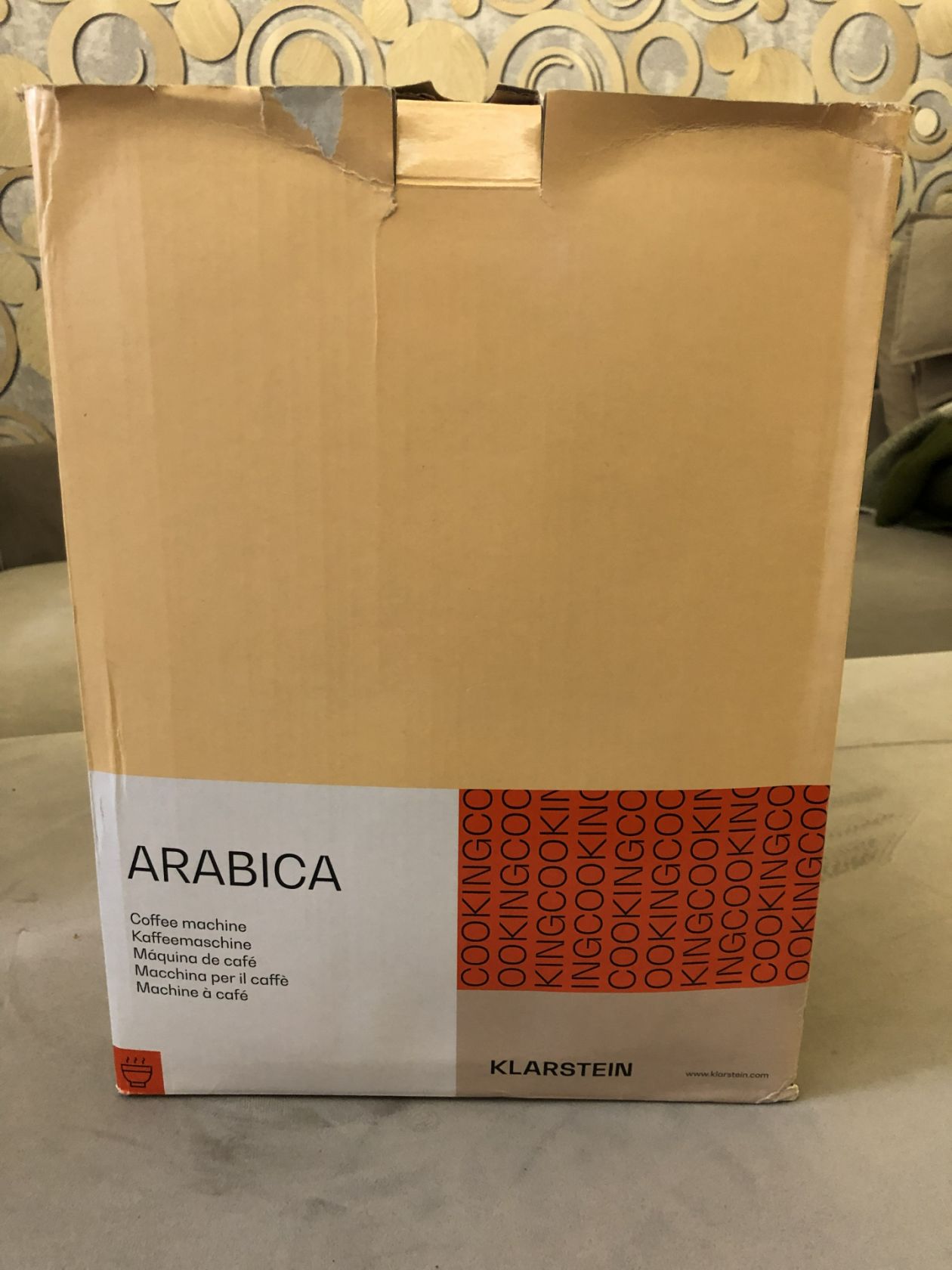 Кофеварка Klarstein Arabica Thermo   (б/у) — С 1 гривны! - фото фото фото 5
