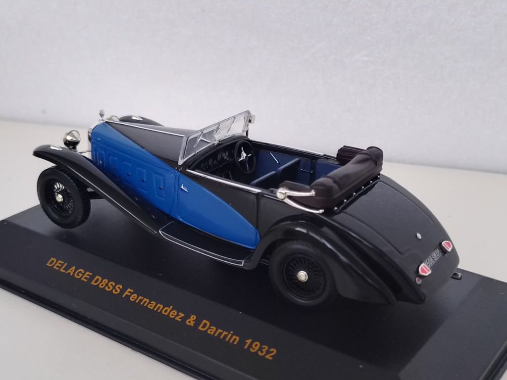 Delage D8SS Fernandez &amp; Darrin 1932. IXO Museum MUS 046 -4067- - фото фото фото 4