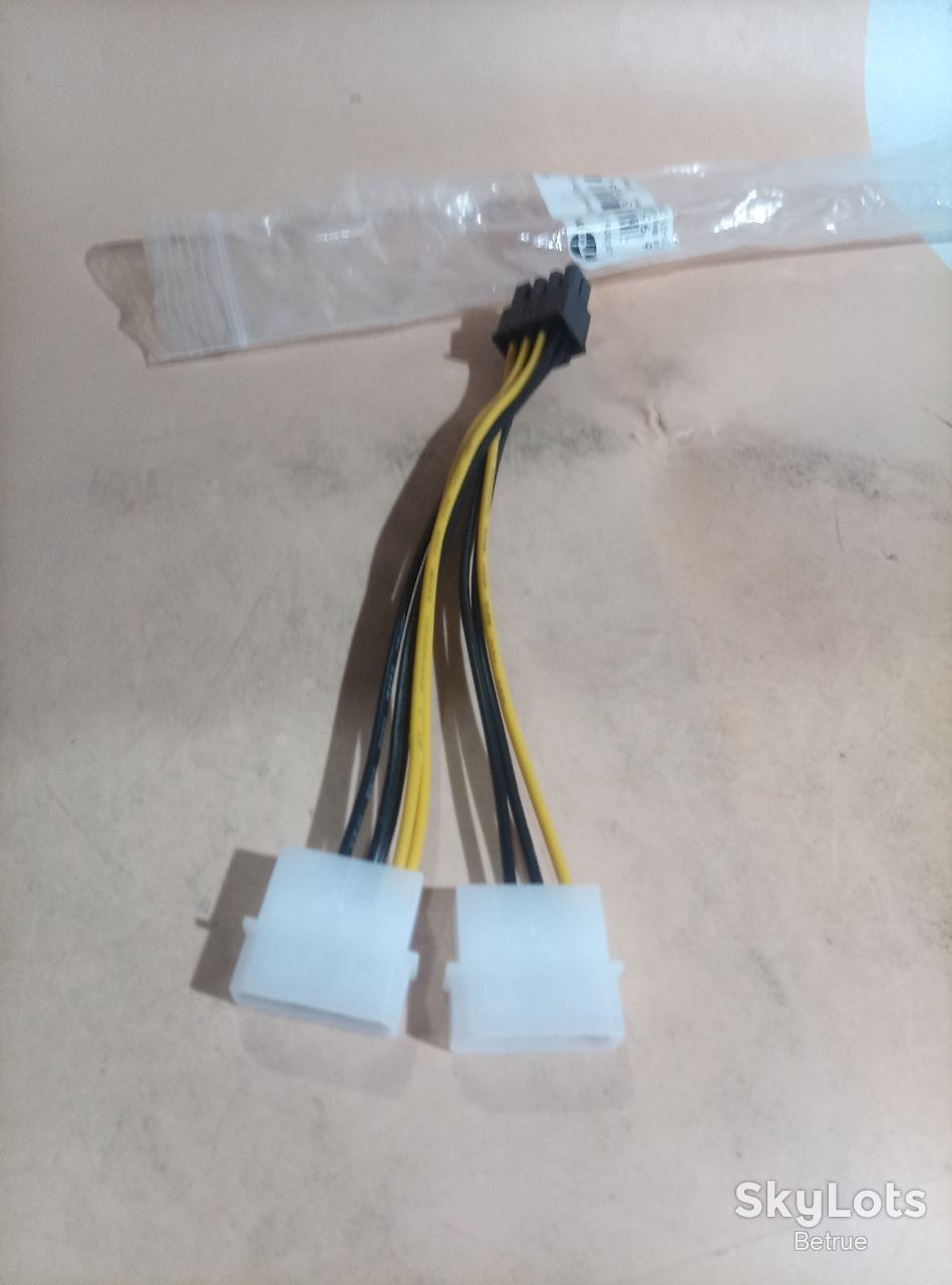 Кабель живлення ATcom 2×Molex — PCI-E 8 pin для відеокарти Black   (20016) - фото фото фото 8