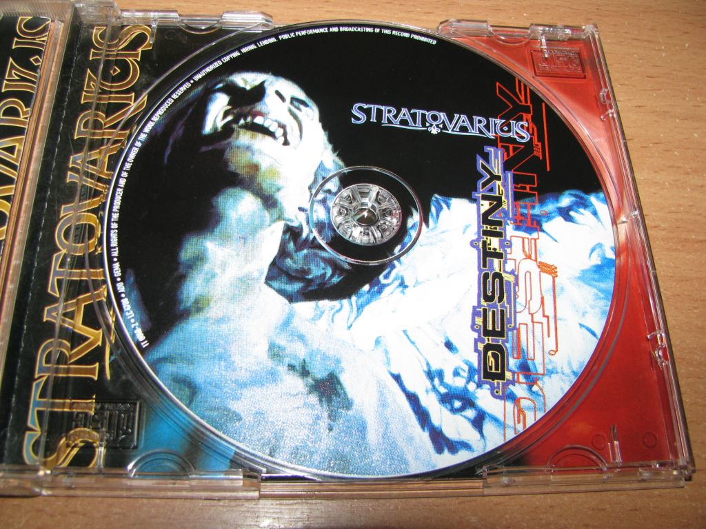 STRATOVARIUS - Destiny  (1998 T&amp;T 1st press) - фото фото фото 2