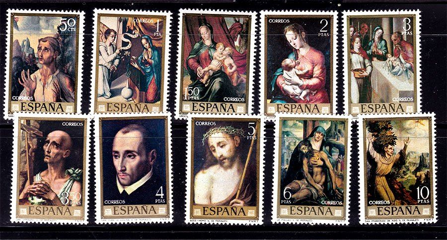 EU  Испания  1970 г MNH  - искусство - фото фото фото 0