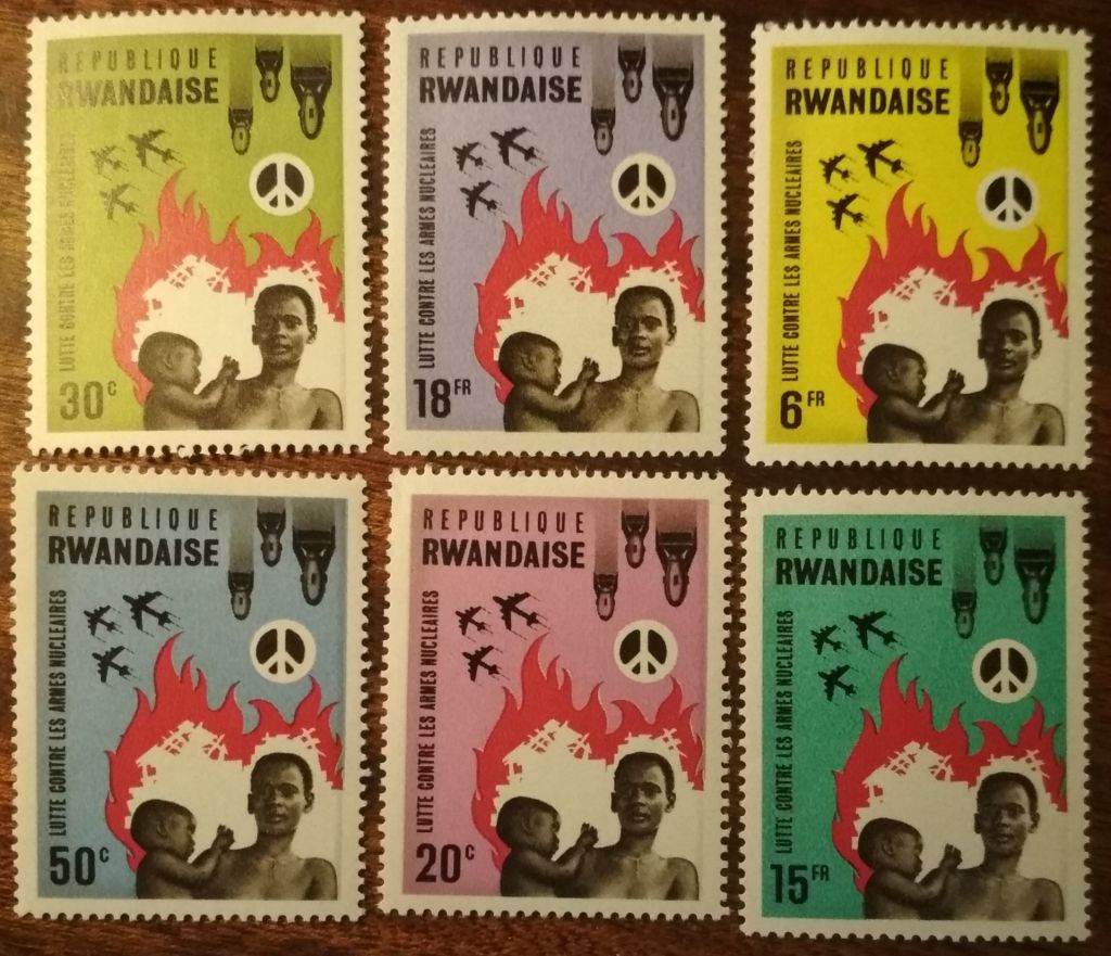 Руанда Борьба с применением ядерного оружия 1966 - фото фото фото 0