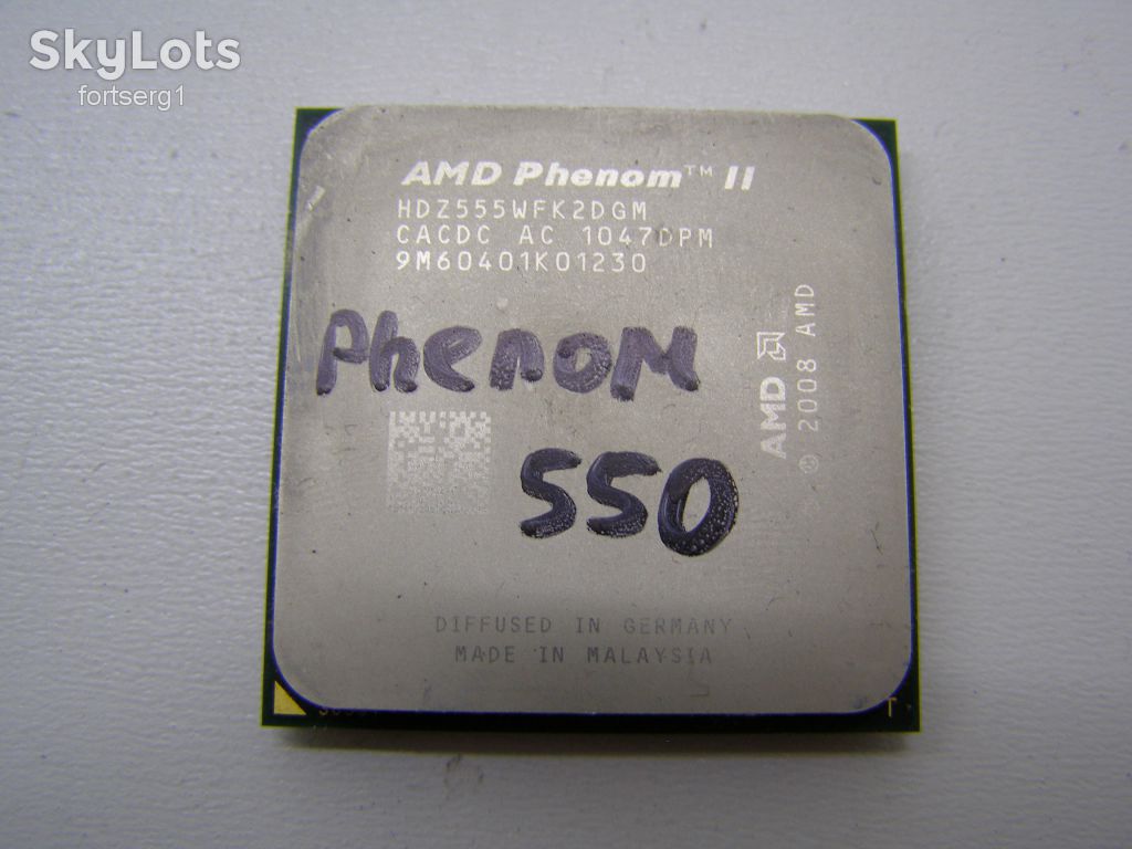 Процесор AMD Phenom II X2 555 3.2GHz HDZ555WFK2DGM  socket AM3 - фото фото фото 0