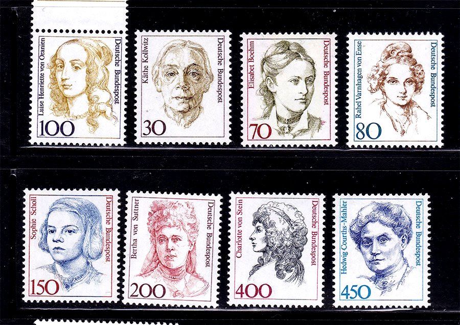 Германия  ФРГ  MNH - личности - подборка - фото фото фото 0