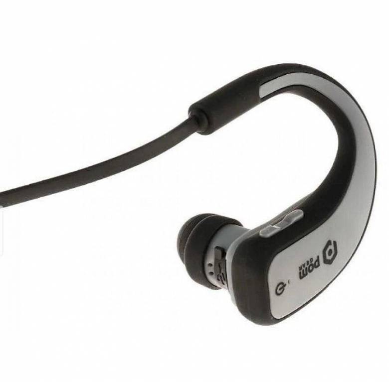 Беспроводные bluetooth наушники Pom p9x, серые - фото фото фото 2