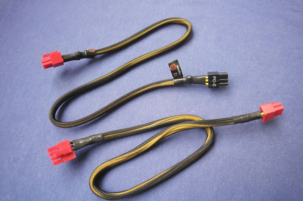 Кабель модульного БП PCI-E 6 pin - 2 вида - фото фото фото 0