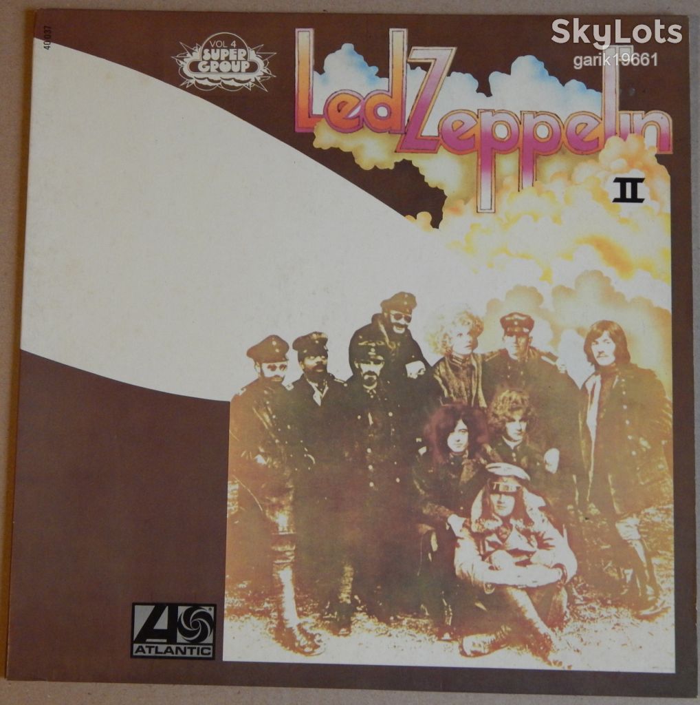 Led Zeppelin – Led Zeppelin II  (Atlantic – 40 037, France) NM-/EX+ - фото фото фото 0