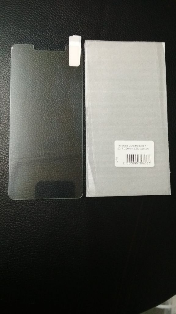 Защитное стекло для Huawei Y7 2017 2.5D 9H - фото фото фото 0
