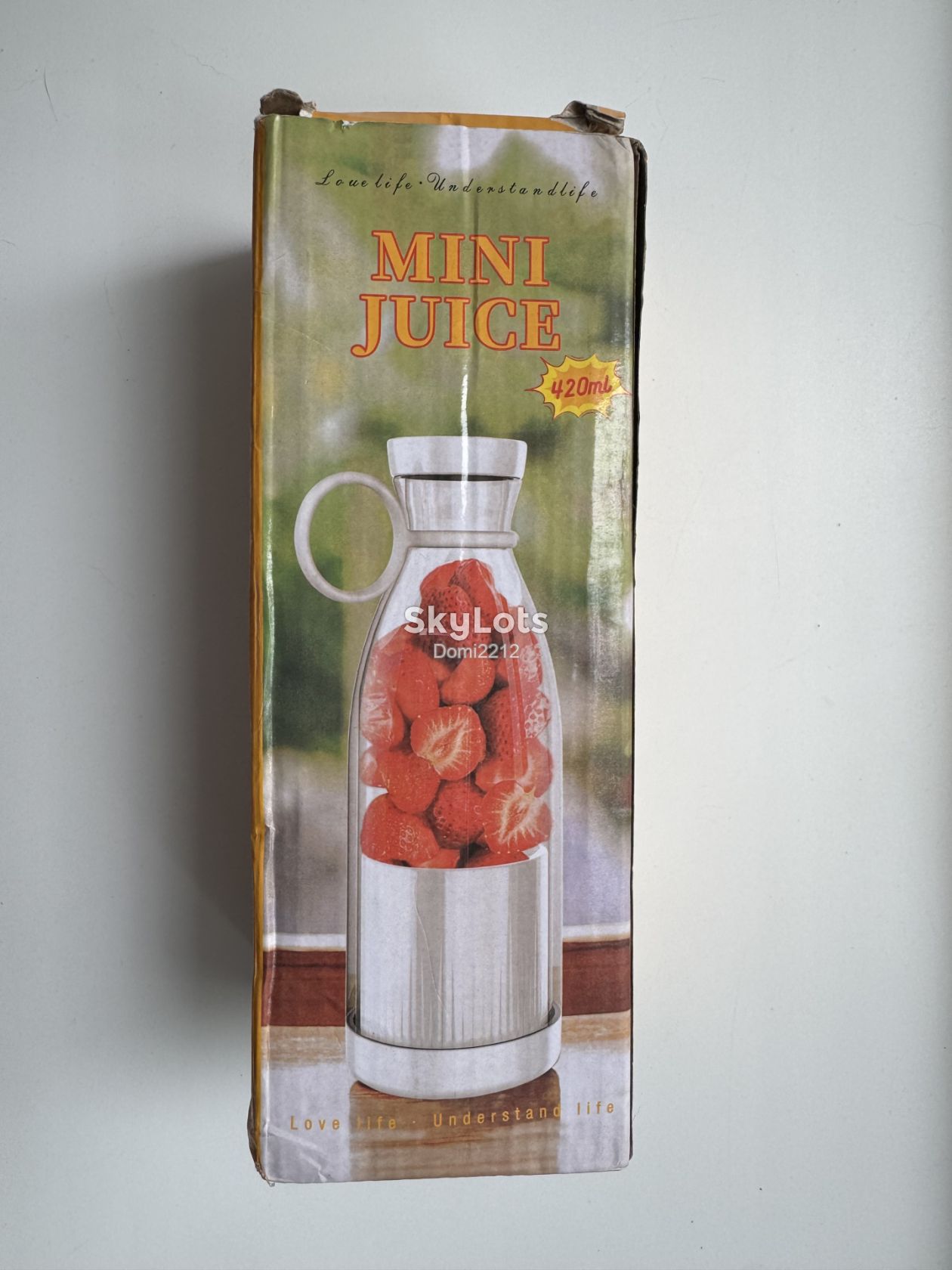 Портативный блендер бутылка для смузи FRESH JUICE - фото фото фото 1