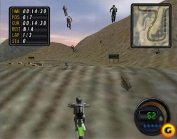 Игра на Nintendo Gamecube "Jeremy McGrath Supercross World"      (PAL) - фото фото фото 7