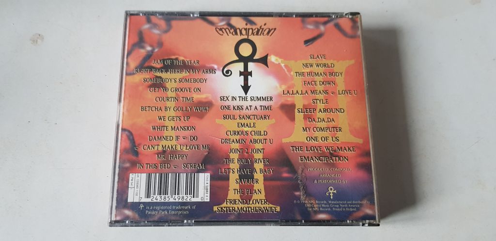 Prince Emancipation 3CD фірмовий - фото фото фото 1