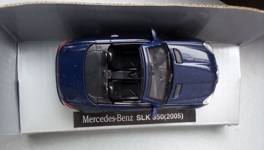 New-Ray 1:43 Mercedes Benz SLK350 2005 синій - фото фото фото 4