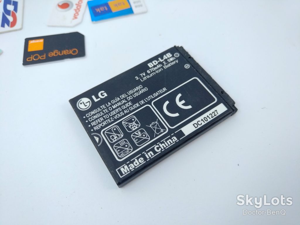 Аккумулятор BD-L4B для LG A140 A-140 - фото фото фото 2