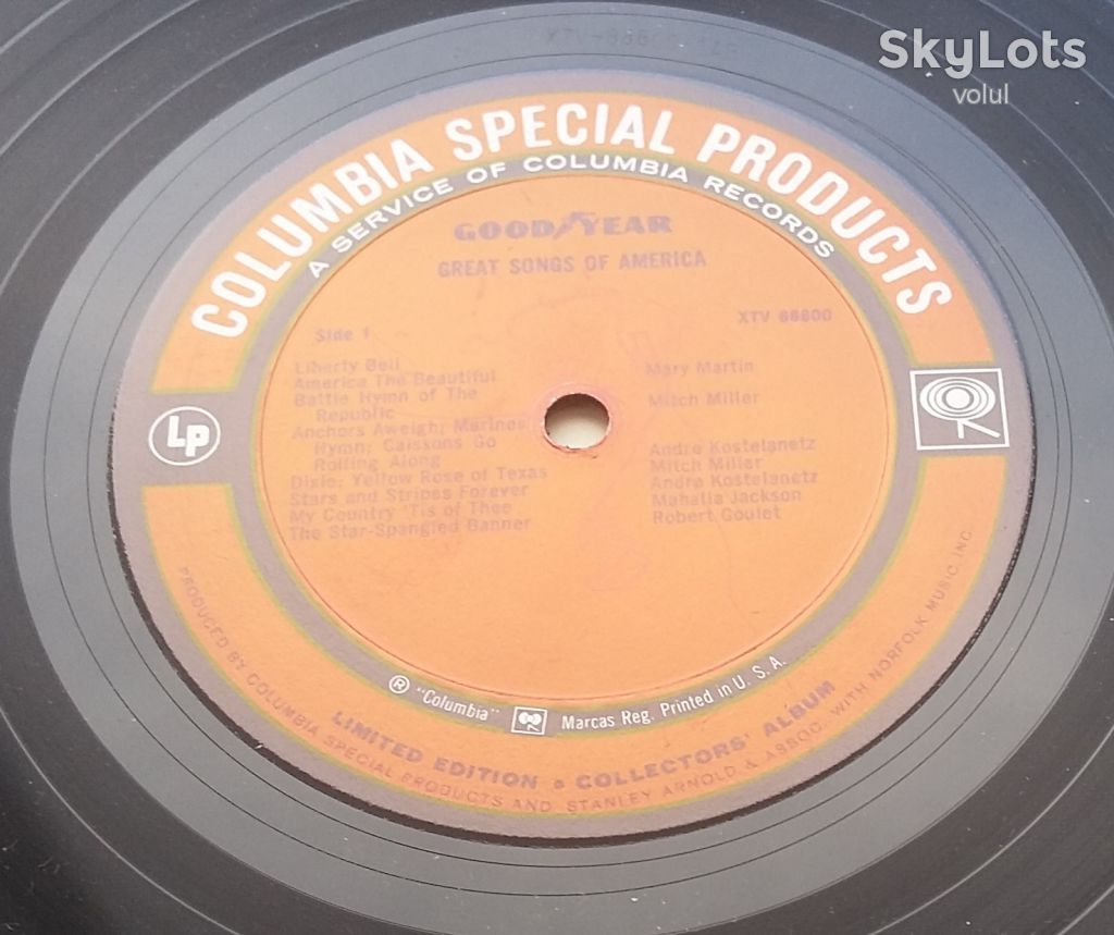 VARIOUS ‎ Great Songs Of America LP VG+/VG - фото фото фото 2