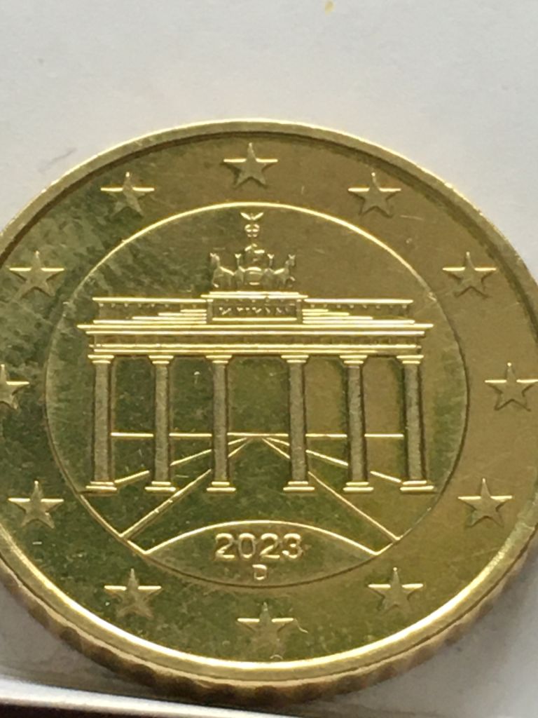 Німеччина 50 євроцентів, 2023 рік. D. Мюнхен. - фото фото фото 1