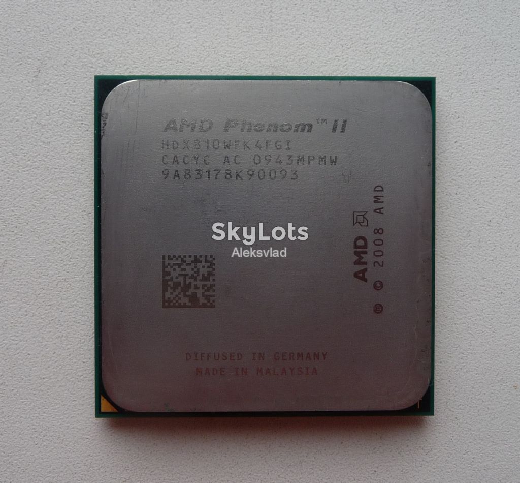 AMD Phenom II X4 810 2,6 GHz            (HDX810WFK4FGI) Socket AM2+, AM3 4ядра - фото фото фото 0