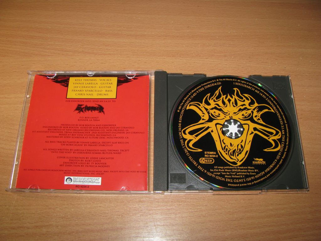 EXHORDER - The Law  (1992 Roadracer 1st press,Germany) - фото фото фото 1