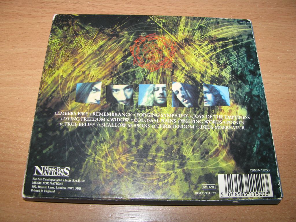 PARADISE LOST - Icon  (1993 Music For Nations LIMITED DIGI,1st press,UK) - фото фото фото 1