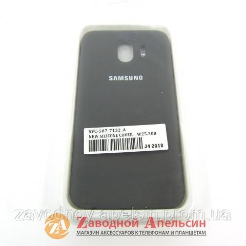 Samsung J4 J400 защитный чехол Silicone Cover - фото фото фото 2