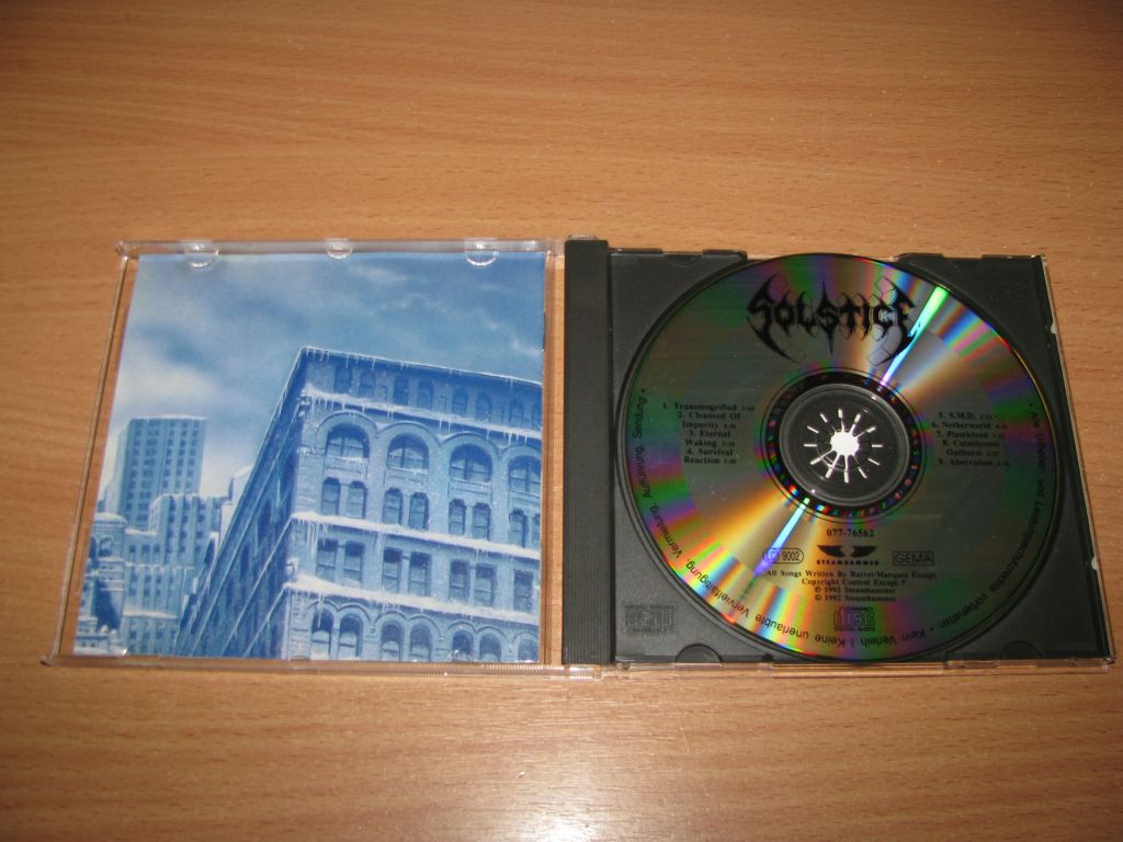 SOLSTICE - Solstice S/T    (1992 Steamhammer 1st press) - фото фото фото 1