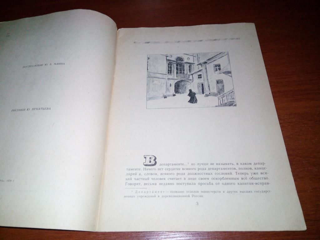 Гоголь Н.В. ШИНЕЛЬ  (Рисунки Ю. Игнатьева) - фото фото фото 2