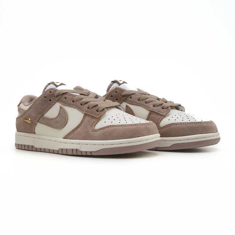 Nike Dunk Low Malt Gold Mini Swoosh 37 - фото фото фото 1