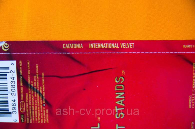 Музичний диск CD. CATATONIA - International velvet - фото фото фото 6