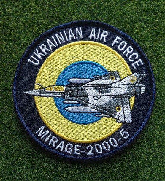 Шеврон Украина UKRAINIAN AIR FORCE   MIRAGE-2000-5  № 3117 - фото фото фото 0