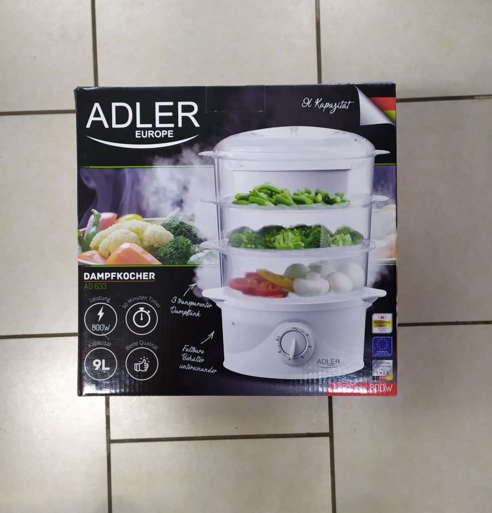 Новая качественная пароварка Adler AD633 из Европы с гарантией - фото фото фото 6