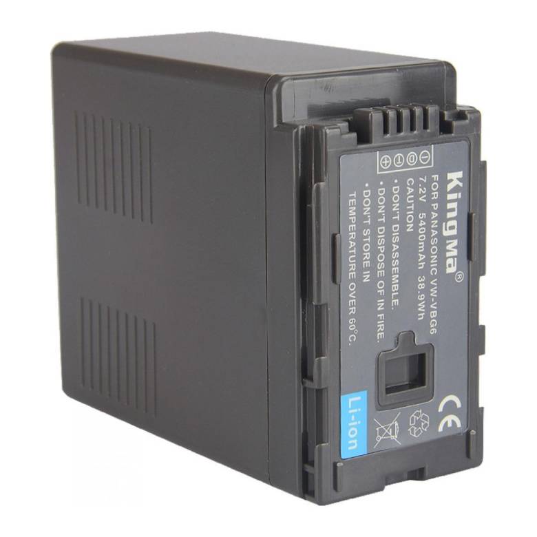 Батарея Panasonic VW-VBG6 (MultiplePower) 5400 mAh - фото фото фото 0