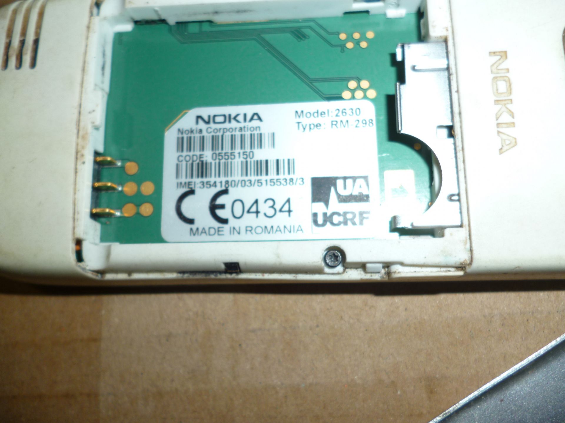 мобильный телефон Nokia 2630 без батареи - фото фото фото 5