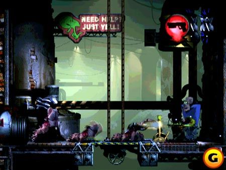 Игра на PS1 "Oddworld Abe's Exoddus"       (PAL) 2CD - фото фото фото 4