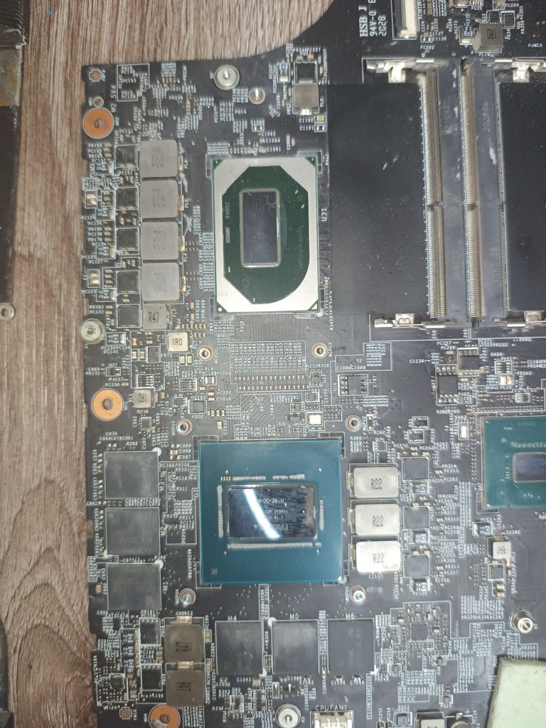 Плата ноутбука msi thin gf75 17"  (MS-17F3) - фото фото фото 0