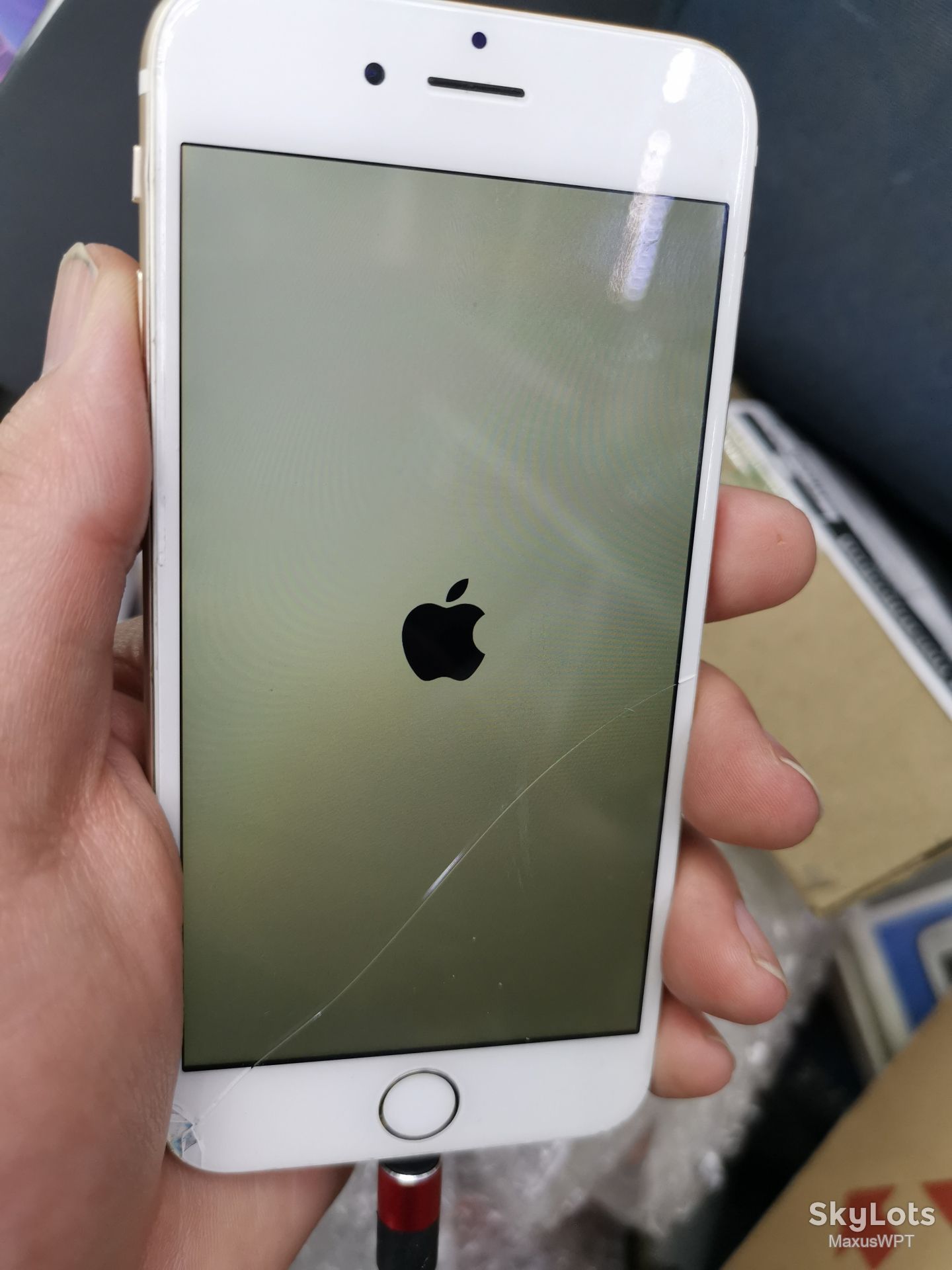 #1696 Sklad iphone 6 gold lcd ok - фото фото фото 6