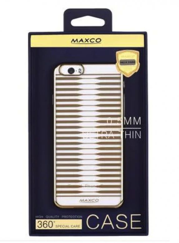Чохол для iPhone Maxco iPhone 6 Plus/ 6S Plus gold Stripe - фото фото фото 3