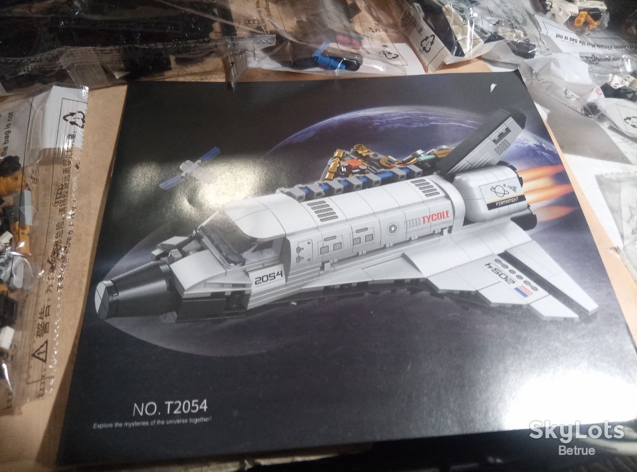 536дт.Конструктор Космічний Шатл TYCOLE Firmament 2054 з Підставкою 8+ 536 Деталей  (19947) - фото фото фото 4