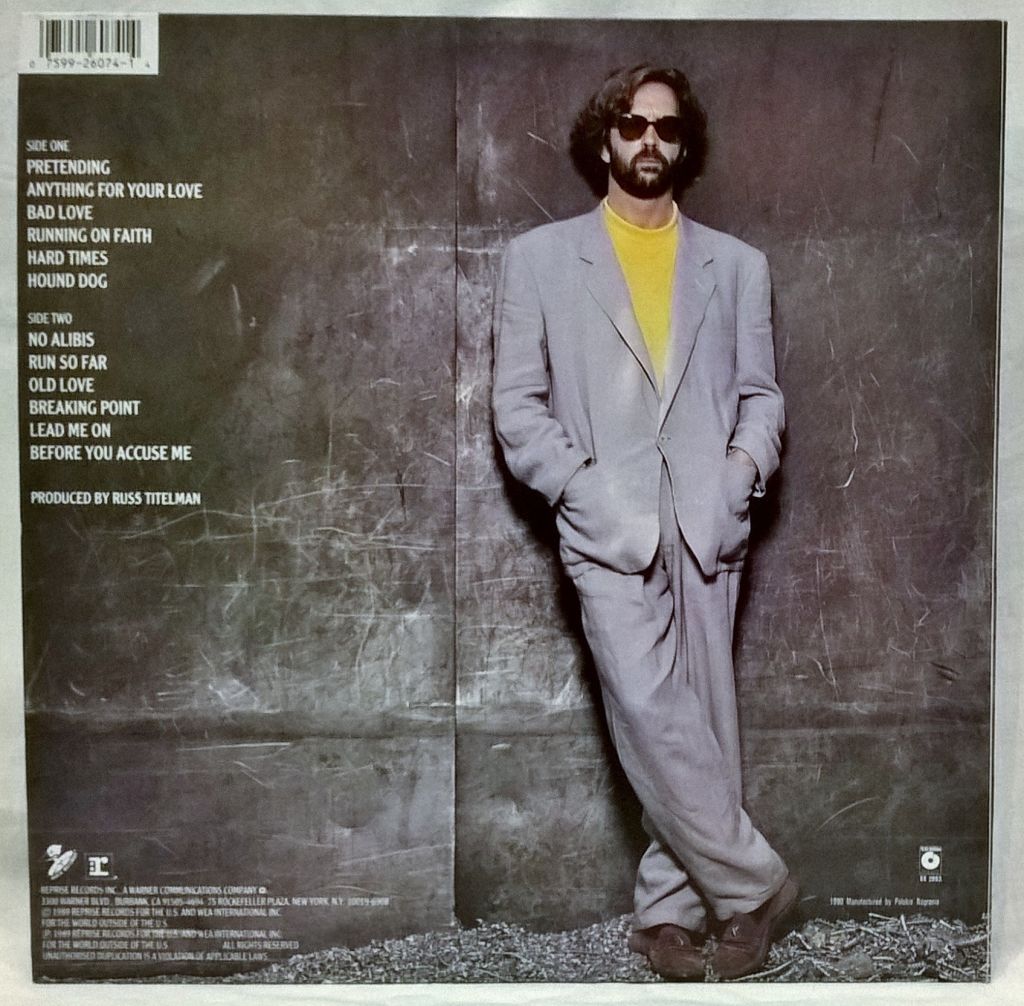 Eric Clapton - Journeyman - 1989.     (LP). 12. Vinyl. Пластинка. Poland. - фото фото фото 3