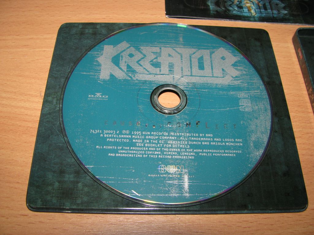 KREATOR - Cause For Conflict   (1995 GUN 1st press,METAL BOX) - фото фото фото 3