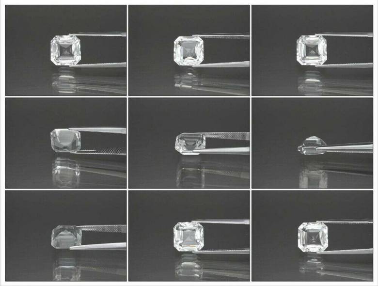 Белый Кварц  5.80 ct   11mm - фото фото фото 1