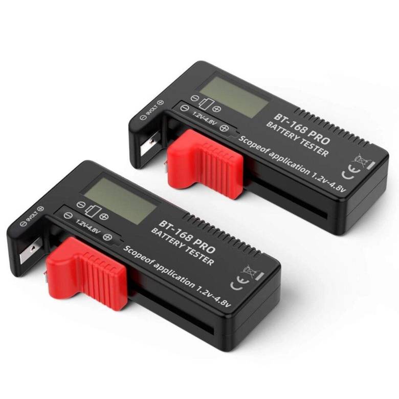 Универсальный тестер заряда батареек с Lcd Bt-168 pro - фото фото фото 1