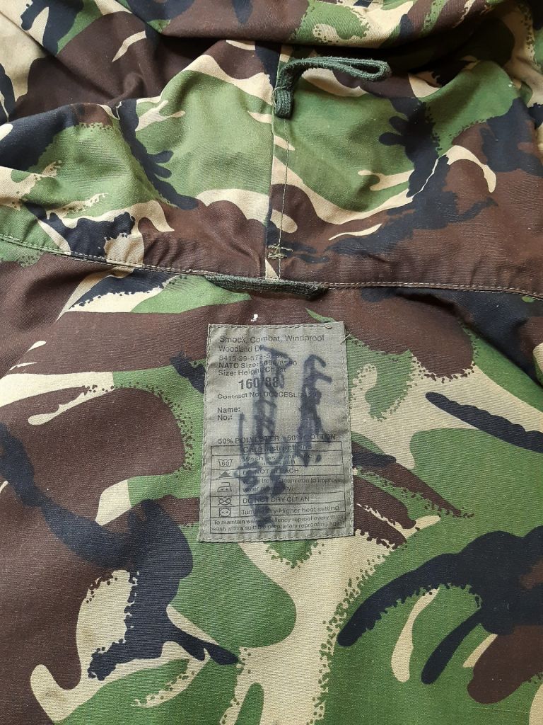 Куртка Smock Combat Windproof Woodland DP. 160/88 - фото фото фото 14