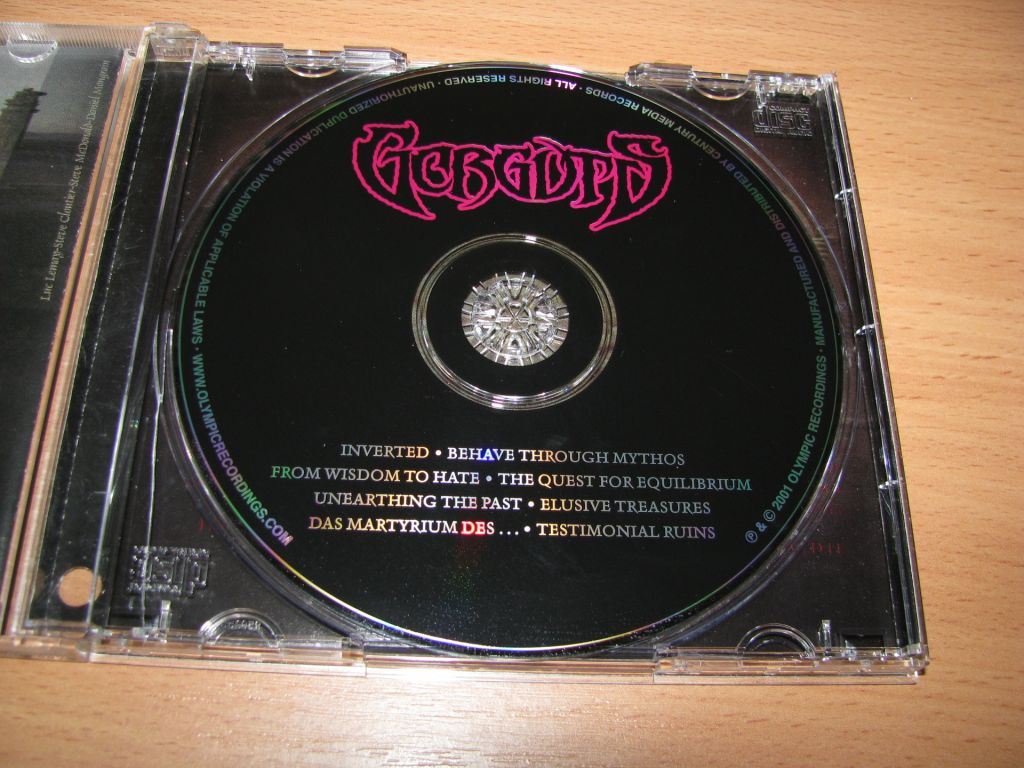 GORGUTS - From Wisdom To Hate    (2001 Olympic 1st press,USA) - фото фото фото 2